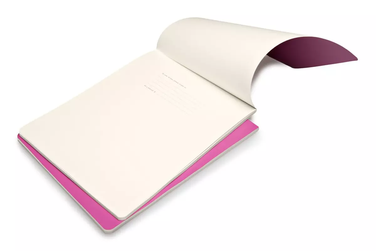 Een Moleskine Plain Reporter iPad Notebook XL Pink (set of 2) koop je bij Moleskine.nl